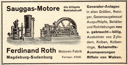 Briefkopf Ferdinand Roth 1932