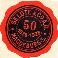Siegelmarke Seldte & Co. AG 50 Jahre